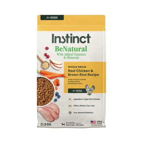 Instinct Be Natural Chicken & Brown Rice 25Lb
