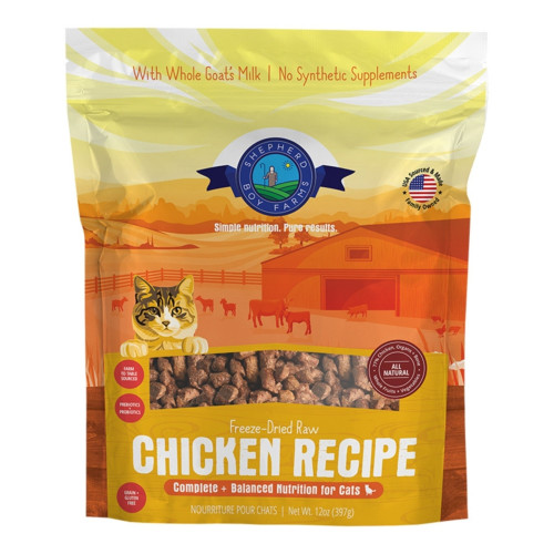Shepherd Boy Farms Cat Freeze-Dried Chicken 12oz.