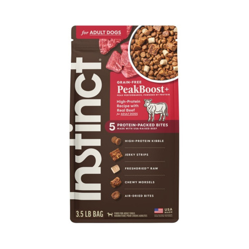 Instinct Peakboost Beef High Protein Adult Grain-free 3.5Lb