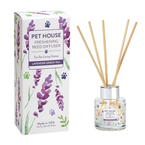 Pet House Lavender Green Tea Reed Diffuser - 4 Count