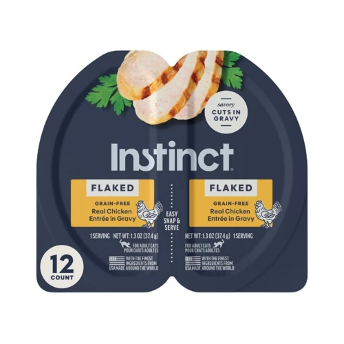 Instinct Flaked Split Cup Chicken Grain-free 2.64oz. (Case of 12)