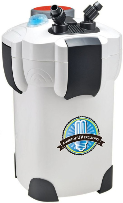 125 gallon Aquatop CF Canister Filter with UV Clarification