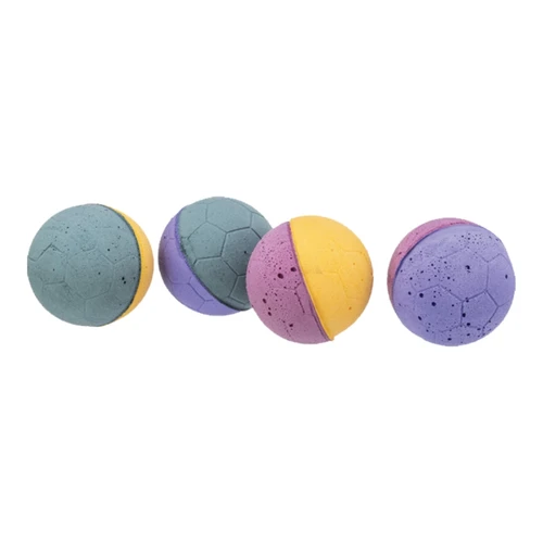 Trixie Cat Rubber Soft Ball 70 Pack