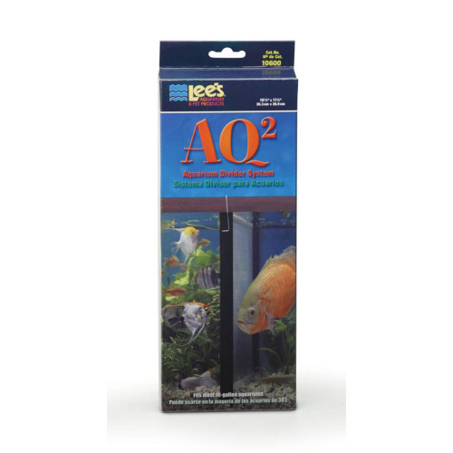 Lee's Aquarium & Pet Products AQ2 Aquarium Divider System Black, 1ea/10 gal, 10X12 in.