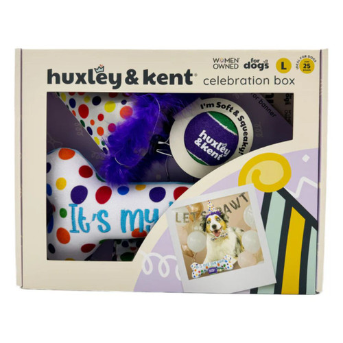 H&K Celebration Box D Happy Barkday Large