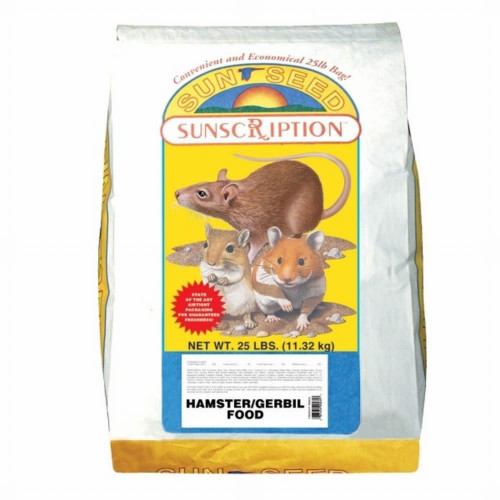 Sun Seed Economy Hamster Gerbil Mix Dry Food 1ea/25 lb