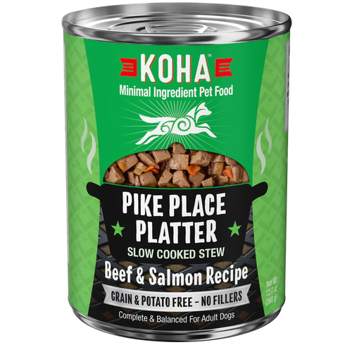 Koha Dog Grain Free Pike Place Stew 12.7oz.(Case of 12)
