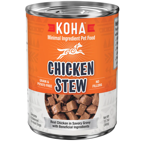 Koha Dog Grain Free Stew Chicken 12.7oz.(Case of 12)