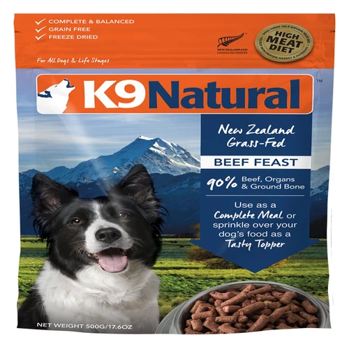 K9 Natural Dog Freeze-Dried Beef 4Lb