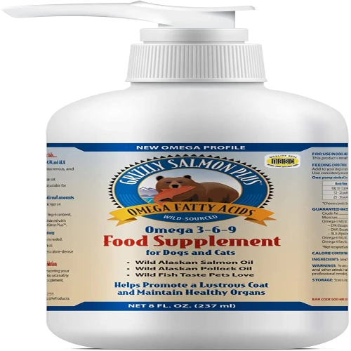 Grizzly Dog Salmon Oil 8oz