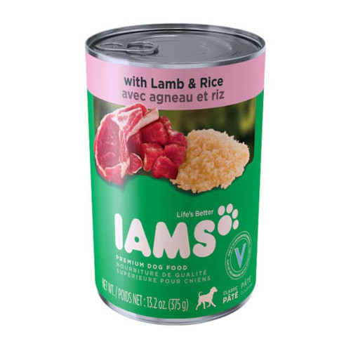 Iams Proactive Health Ground Dinner With Lamb and Rice Can Dog Food 12Ea/13.2 Oz