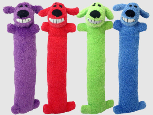 Multipet Original Loofa Dog Toy Assorted 12 In