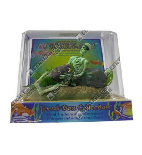 Penn-Plax Skeleton w jug Air Ornament