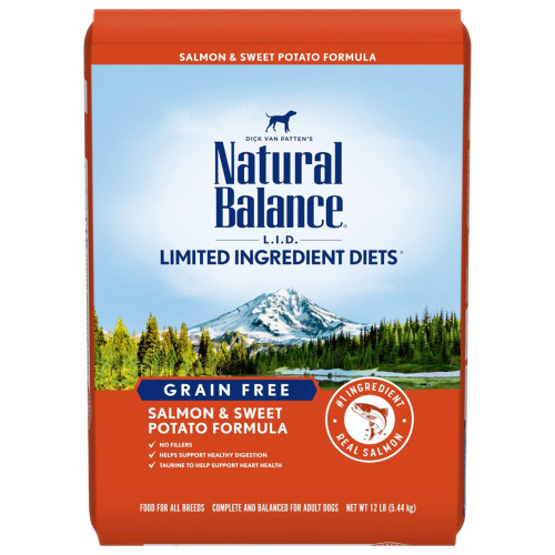 Natural Balance Pet Foods Lid Salmon and Sweet Potato Adult 24 Lb
