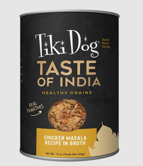 Tiki Pet Dog Gourmet Indian Chicken 12Oz