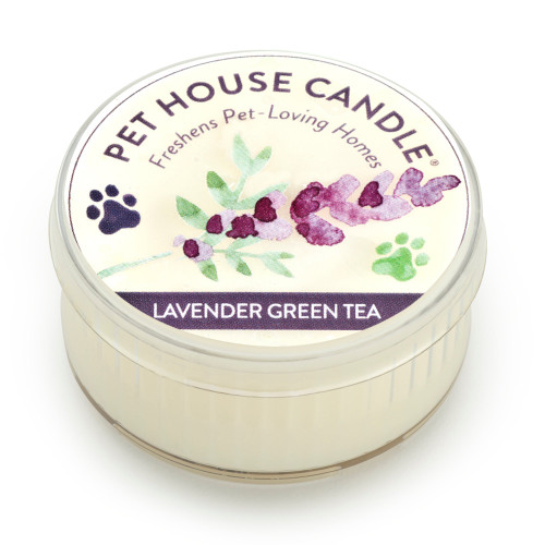 Pet House Candle Lavender Green Tea Mini Case of 12