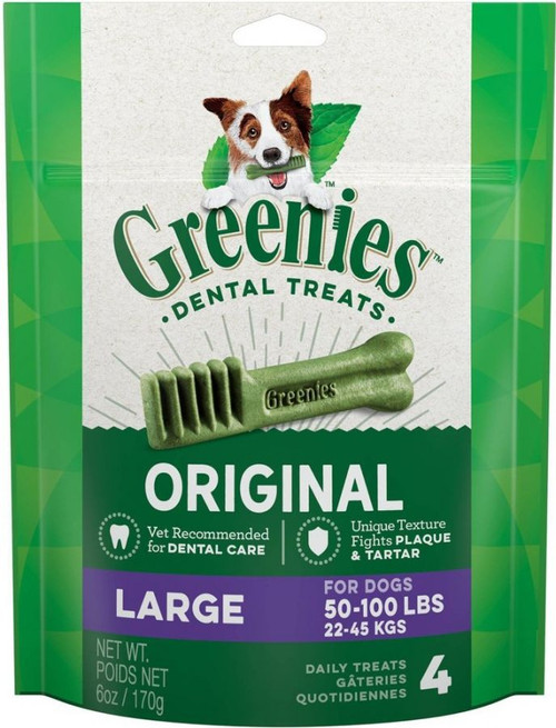 Greenies Original Dental Treats Large 6Oz