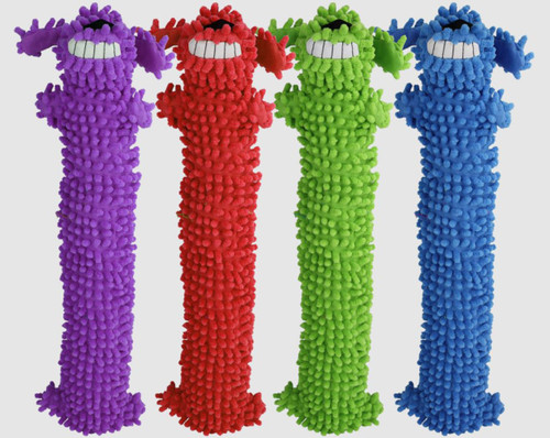 Multipet Loofa Floppy Dog Toy Assorted 18 In