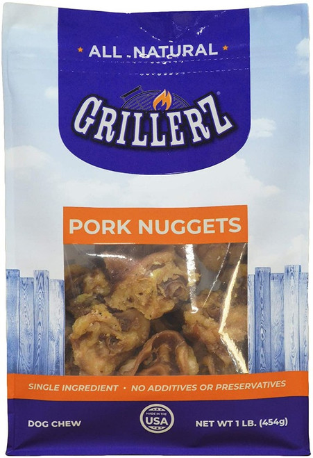 Grillerz Piggy Pieces Dog Treats 1 lb