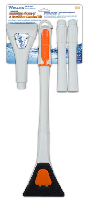 Penn-Plax Wizard Scraper and Scrubber 27 In