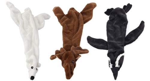 Spot Ethical Skinneeez Arctic Series Dog Toy Assorted 15 In