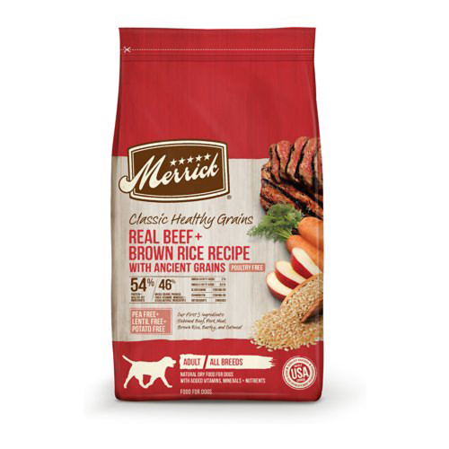 Merrick Dog Classic Beef & Brown Rice 25Lb