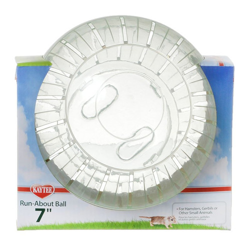 Kaytee Run-About Ball - Moon Glow Large (7" Diameter)