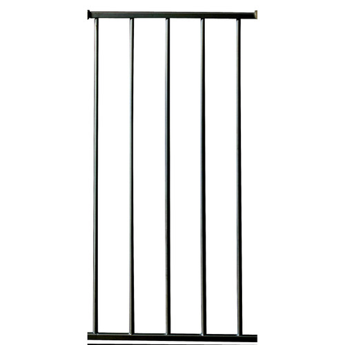 Kidco Pressure Mounted Extension Kit 12" Black 12" x 29.5"