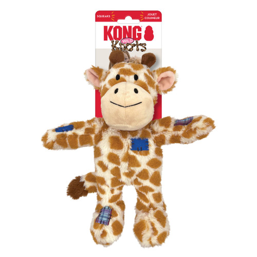 KONG Wild Knots Giraffe Dog Toy Large - 1 count