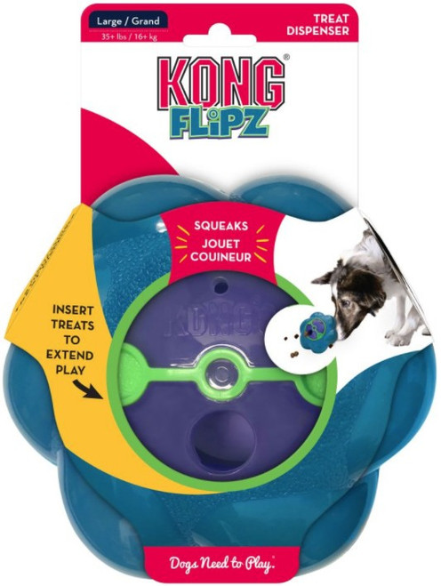 KONG Flipz Treat Dispenser Dog Toy Large