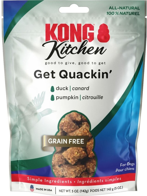 KONG Kitchen Get Quackin Dog Treat 5 oz