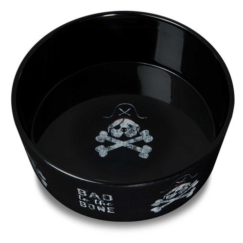 Loving Pets Dolce Moderno Bowl Bad to the Bone Design Small - 1 count