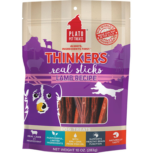 Plato Dog Thinkers Lamb 10 oz
