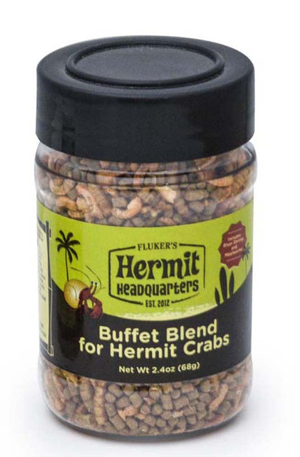Flukers Hermit Crab Buffet Blend Dry Food 2.4 Oz
