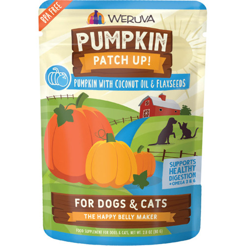 Weruva Dog Cat Pumpkin Coconut Oil 1.05oz. Pouch