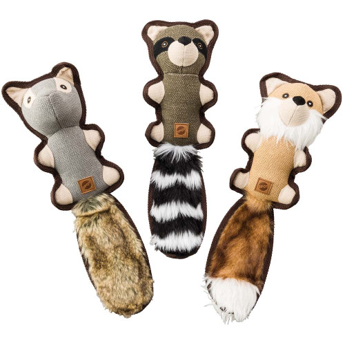 Spot Dura Fuse Hemp Friends Dog Toy Assorted 18 In