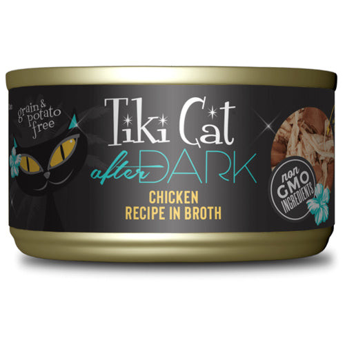 Tiki Pets Cat After Dark Chicken 2.8Oz (Case Of 12)