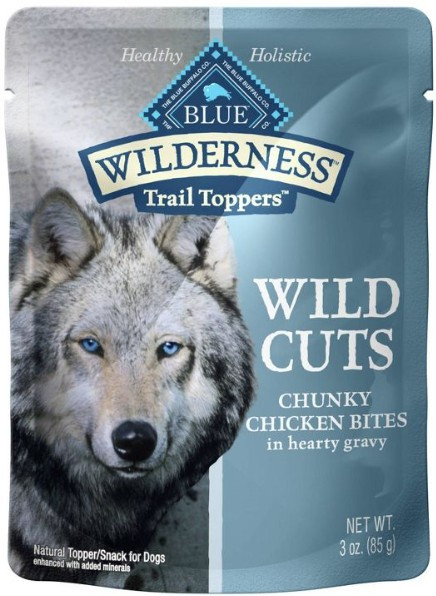 Blue Buffalo Wilderness Trail Toppers Wild Cuts Chicken in Gravy 3 oz