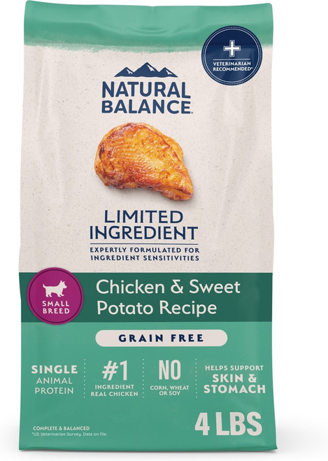 Natural Balance Pet Foods Ultra Grain Free Dry Dog Food Chicken 24 Lb