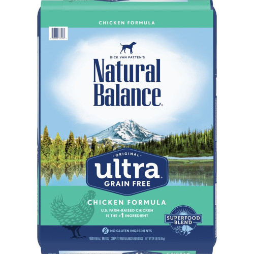 Natural Balance Pet Foods Ultra Grain Free Dry Dog Food Chicken 24 Lb