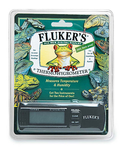 Fluker's Digital Display Thermo-Hygrometer