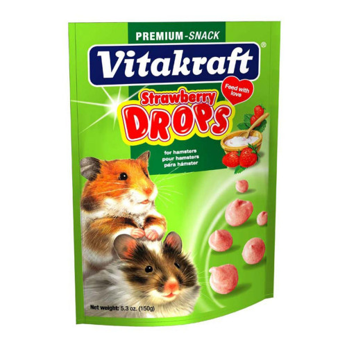 VitaKraft Drops with Strawberry for Hamsters 5.3 oz