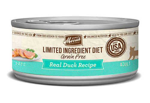 Merrick Cat Limited Ingredient Diet Duck 5 Oz. (24 Pack)