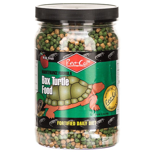 Rep Cal Box Turtle Food 12 oz