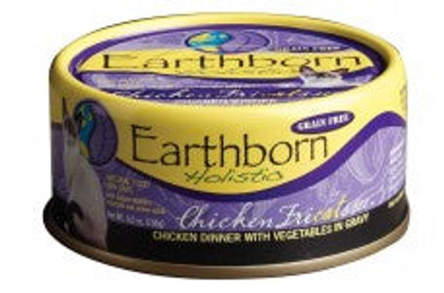Earthborn Cat Grain Free Chicken Fricatssee 5.5Oz (Case of 24)