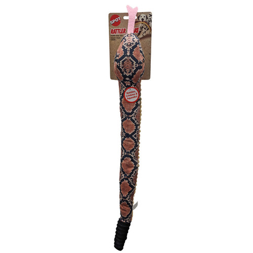 Spot Rattler Snake Dog Toy 24in