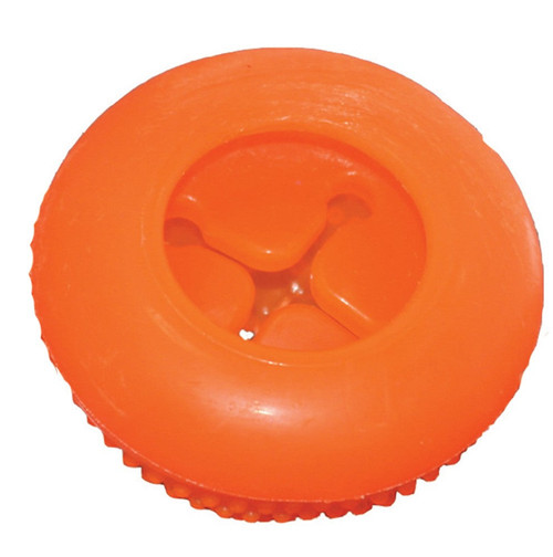 Starmark Everlasting Bento Ball Medium Orange 3.5" x 3" x 3.5"