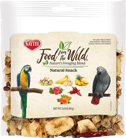 Kaytee Food From the Wild Natural Snack for Large Birds -  3 oz