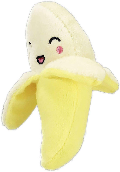 Petsport Tiny Tots Foodies Banana Plush Dog Toy 1 count