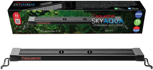 Aquatop SkyAqua LED Aquarium Light Fixture 6500K 12-18" Long